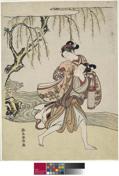 Útěk od Suzuki Harunobu
