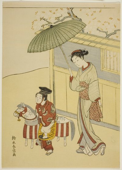 Hobby Kůň od Suzuki Harunobu