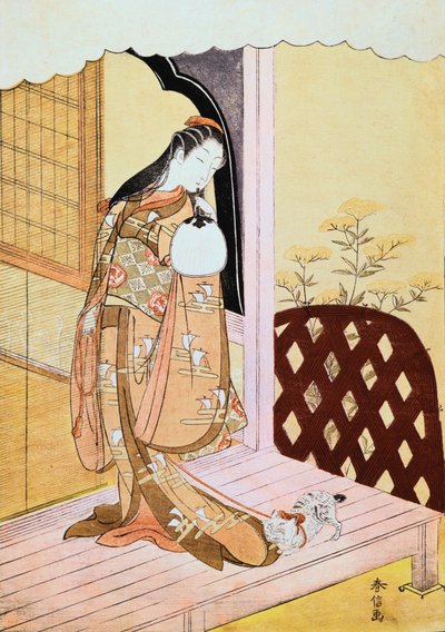 Princezna Nyosan, 1765 od Suzuki Harunobu