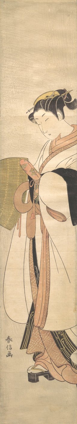Young Purple, pravděpodobně 1770., pravděpodobně 1770. od Suzuki Harunobu