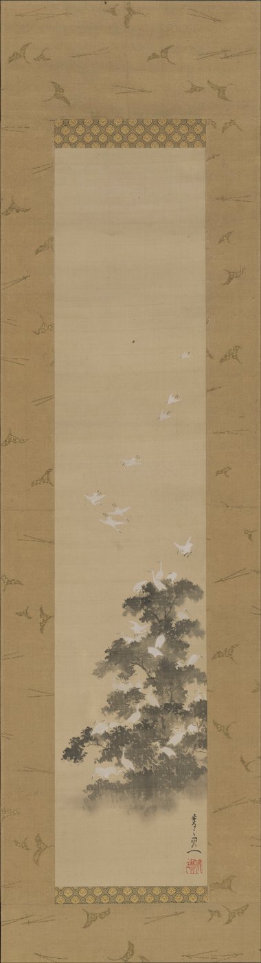 Volavky od Suzuki Kiitsu