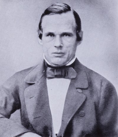 Anders Jonas Angstrom, švédský fyzik a astronom prominentní ve vývoji spektroskopie (č/b foto) od Swedish Photographer