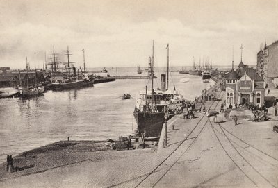 Švédsko / Švédsko: Malmö, Harbour (č/b foto) od Swedish Photographer