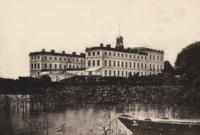 Švédsko / Švédsko: Sodermanland, hrad Tullgarns (č/b foto) od Swedish Photographer