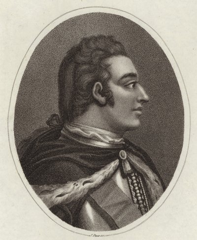 Švédský král Gustav IV od Swedish School