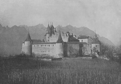 Eagle, The Chateau (č/b foto) od Swiss Photographer