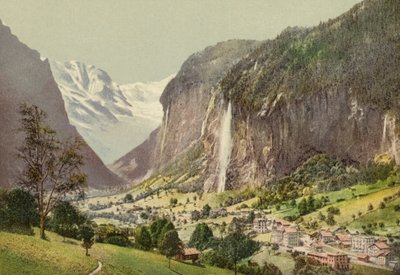 Bernská vysočina: Lauterbrunnen (barevné foto) od Swiss Photographer