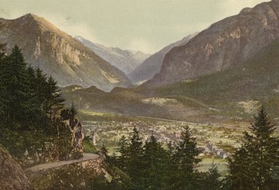 Bernská vysočina: Meiringen (barevné foto) od Swiss Photographer