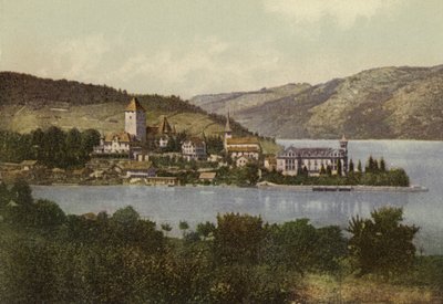 Bernská vysočina: Spiez (barevná fotografie) od Swiss Photographer
