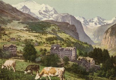 Bernská vysočina: Wengen (barevné foto) od Swiss Photographer