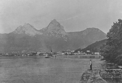 Brunnen et les Mythen, kantony Lac des IV (černobílá fotografie) od Swiss Photographer