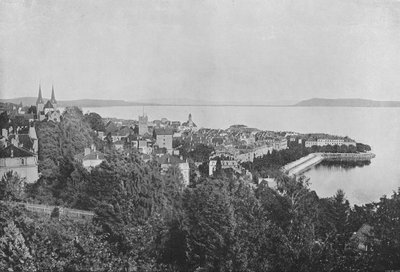 Neuchatel, Vue Generale (černobílá fotografie) od Swiss Photographer