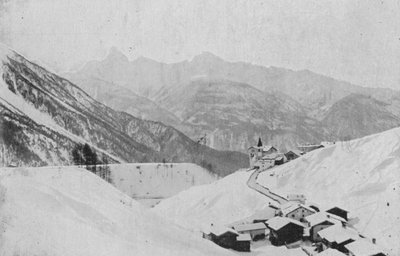Wiesen pres Davos (černobílá fotografie) od Swiss Photographer