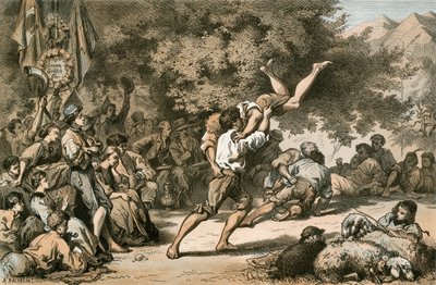 Švýcarský wrestlingový zápas od Swiss School