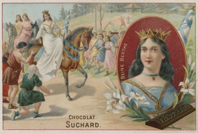 Berta Švábská, královna choť Rudolfa II. Burgundského od Swiss School