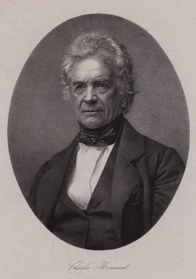 Charles Monnard , švýcarský historik (rytina) od Swiss School