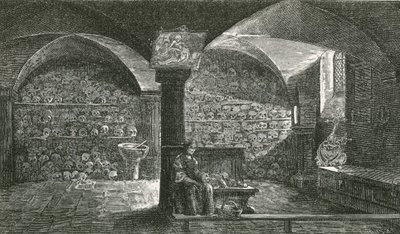 Charnel-House at Stans, hlavní město Nidwalden od Swiss School