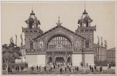 Hlavní vchod, Švýcarská národní výstava, Curych od Swiss School