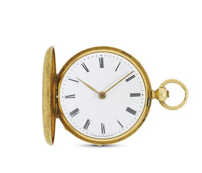 Hodinky s cylindrickým pouzdrem Hunter, Vacheron et Constantin, Ženeva, kolem roku 1860 od Swiss School