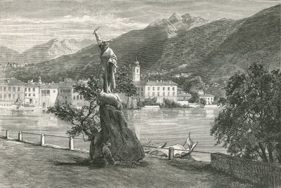 Lugano se sochou Tella od Vela od Swiss School