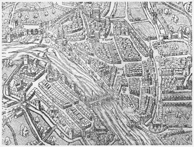 Mapa Basileje od Swiss School