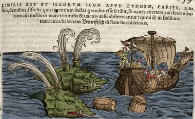 Sea Monsters, ilustrace z 