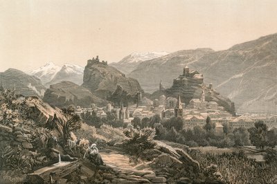 Sion, hlavní město kantonu Valais od Swiss School