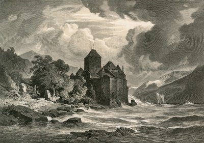 Hrad Chillon, Ženevské jezero od Swiss School