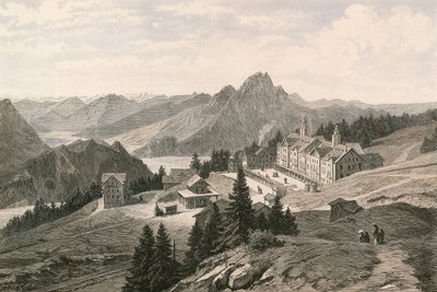 Rigi-Kaltbad, při pohledu na horu Pilatus od Swiss School