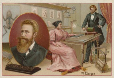 Wilhelm Roentgen , německý fyzik od Swiss School