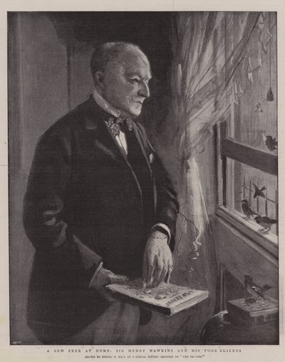 Nový vrstevník doma, Sir Henry Hawkins a jeho chudí klienti od Sydney Prior Hall