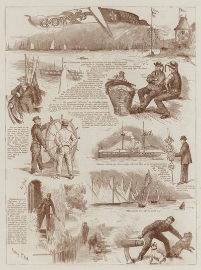 Cowesův závodní týden od Sydney Prior Hall