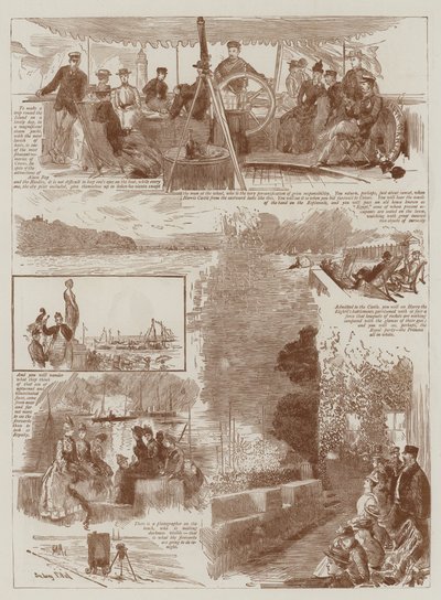 Závodní týden v Cowes od Sydney Prior Hall