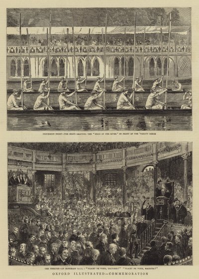 Oxford Illustrated, vzpomínkové akce od Sydney Prior Hall