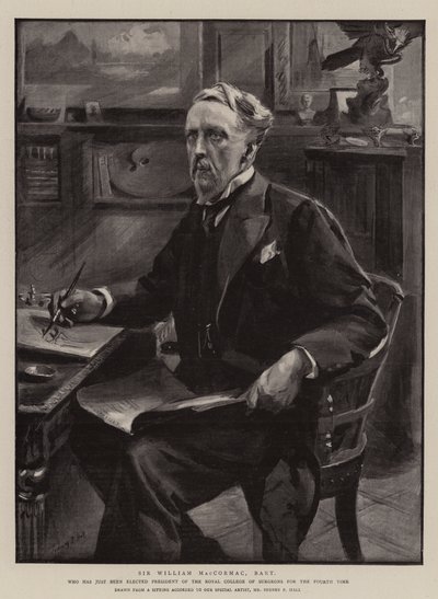 Sir William MacCormac, Baronet od Sydney Prior Hall