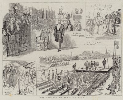 Čtvrtého června v Etonu od Sydney Prior Hall