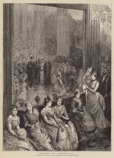 Přes zrcadlo od Sydney Prior Hall