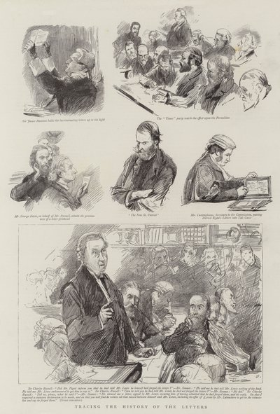 Sledování historie dopisů od Sydney Prior Hall