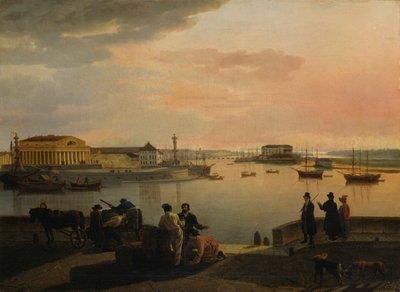 Pohled z Petrohradu, 1817. od Sylvester Feodosiyevich Shchedrin
