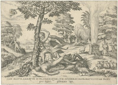 Kain en Abel Obrázky a obrázky knih (název série) od Symon Novelanus (attributed to)