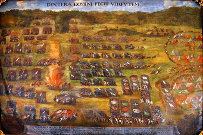 Bitva u Klushino, před rokem 1620 od Szymon Boguszowicz