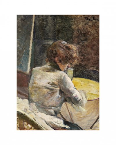 Čekání (cca 1887) od TOULOUSE LAUTREC