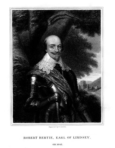 Robert Bertie, první hrabě z Lindsey, 1827. od T. A. Dean