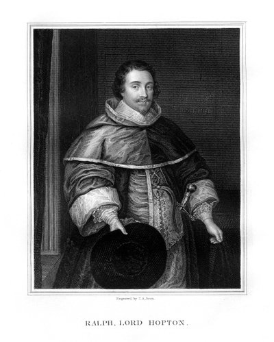 Sir Ralph, Lord Hopton, anglický voják, 1827. od T. A. Dean