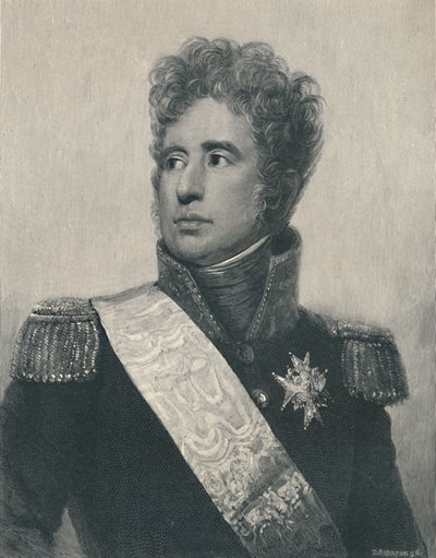 Jacques-Alexandre-Bernard Law, markýz z Lauristonu, c1810, 1896 od T. Johnson