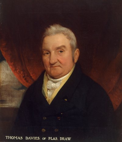 Thomas Davies z Plas Draw (olej na plátně) od T. Jones