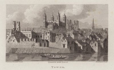 Tower of London (rytina) od T. Medland