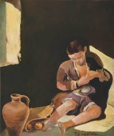 Sen o následujícím dni, asi 1940 (olej na plátně) od Tô Ng?c Vân