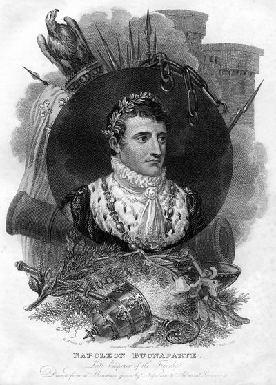 Napoleon I. 1769-1821, francouzský císař, 1816. od T. Wallis