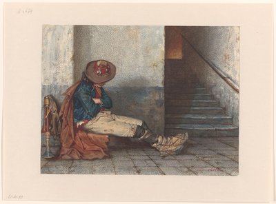 Slapende Pifferaro od Taco Jan Scheltema